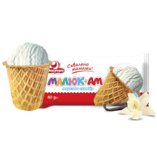 Морозиво Ласунка Малюк-Ам 80г пломбір