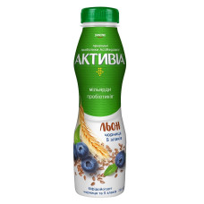 Біфідойогурт Данон Активія 1.5% 260г 5 злаків пл/б